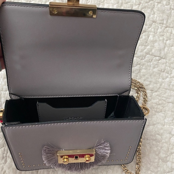 Topshop Studded Buckle Cross Body Bag - Picture 4 of 5